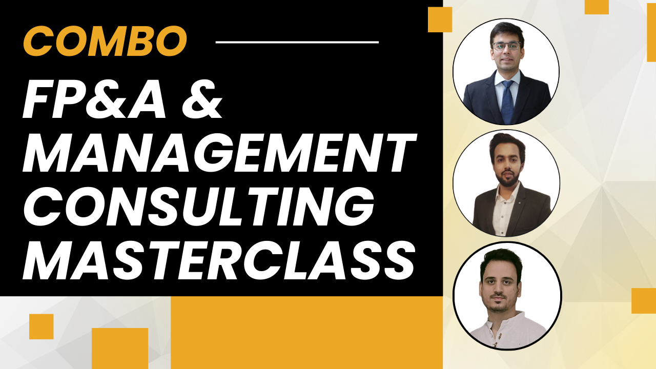 Combo for FP&A & Management Consulting MasterClass